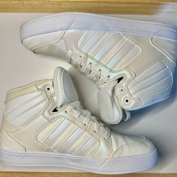 adidas Other - Adidas NEO Hi-Top White Sneakers, size 10, with ortholite